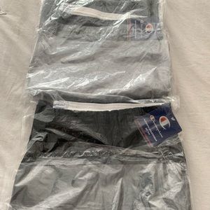 2 pairs of Mens Champion athletic shorts - Brand new with tags